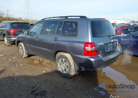 2006 Toyota Highlander V6 from USA, damaged, VIN JTEDP21A160105442